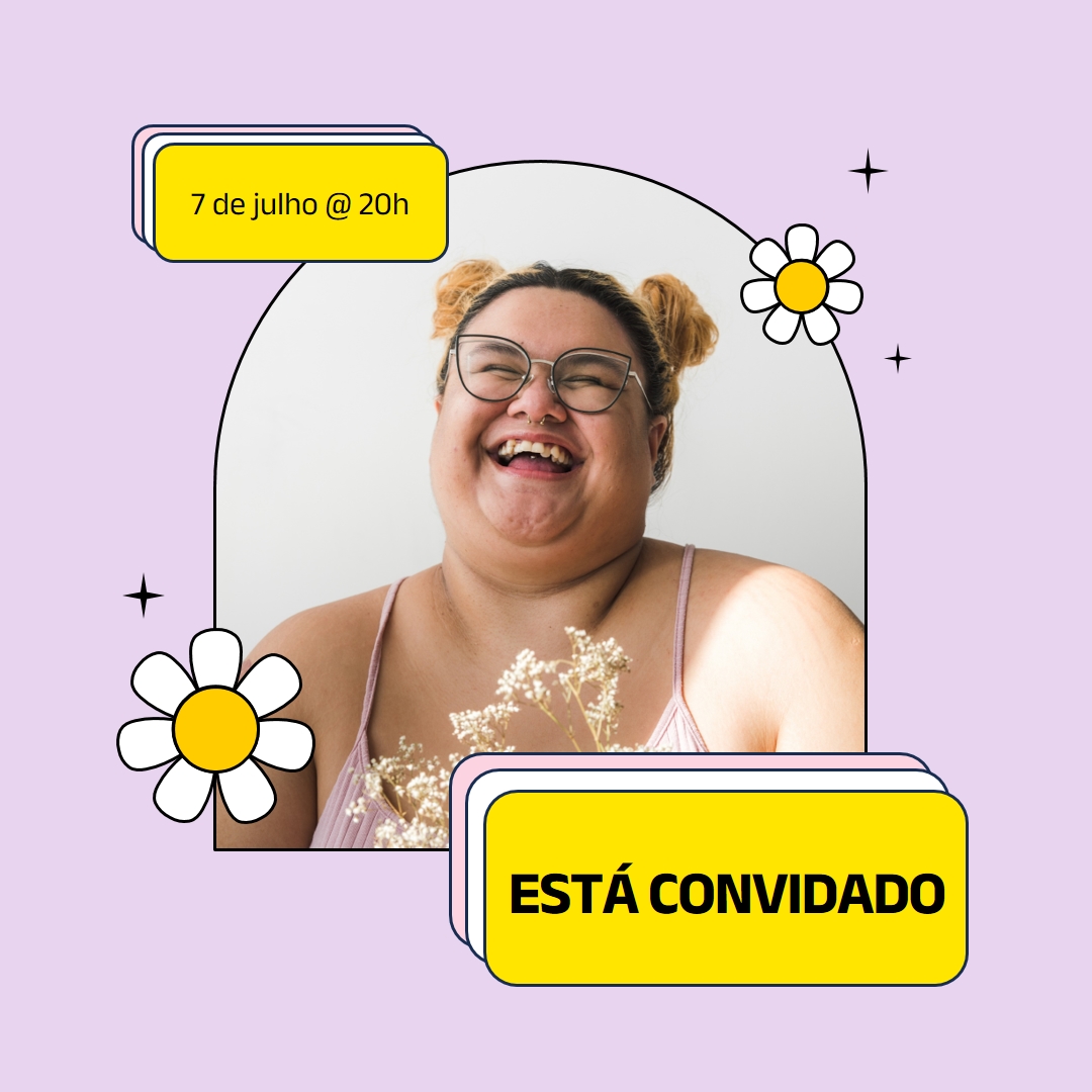 Está convidado para esta ação pink bright,bold,stickers