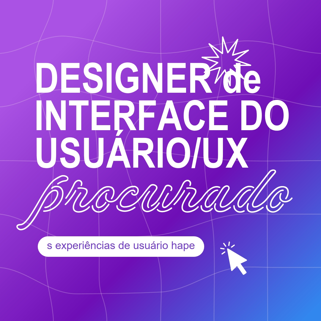Designer de interface do usuário/UX desejado purple bold,playful,digital,grid,neon,gradient