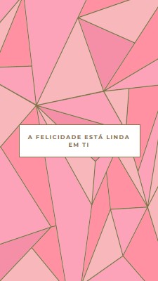 Retornos felizes pink modern-simple