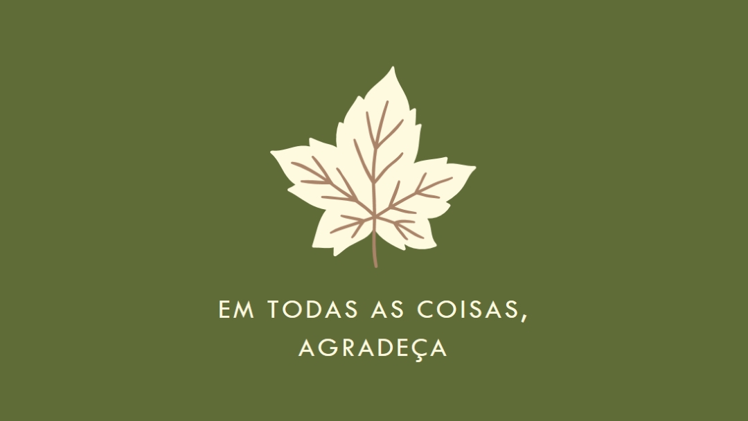 Atitude de gratidão green modern-simple