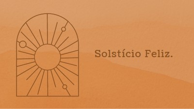 Bom para o solstício orange organic-boho