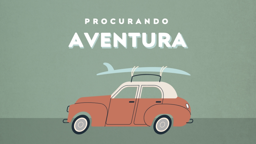 Safári de surfe gray vintage-retro
