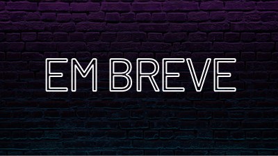 Em breve para você purple modern-bold