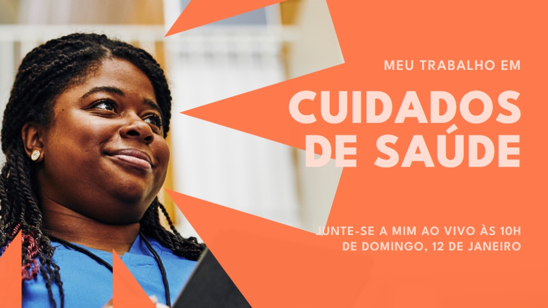 Herói da saúde orange modern-bold