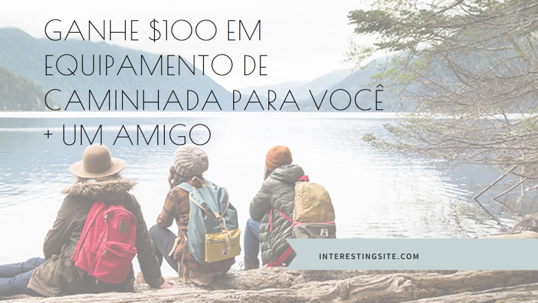 Ganhe para você e um amigo blue modern-simple