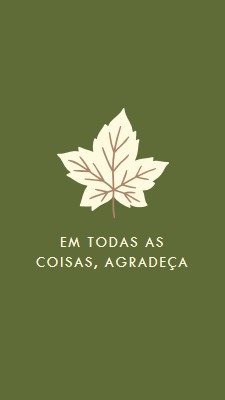 Atitude de gratidão green modern-simple