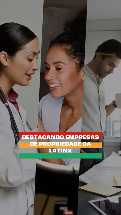 Celebrar empresas de propriedade da Latinx white modern-simple