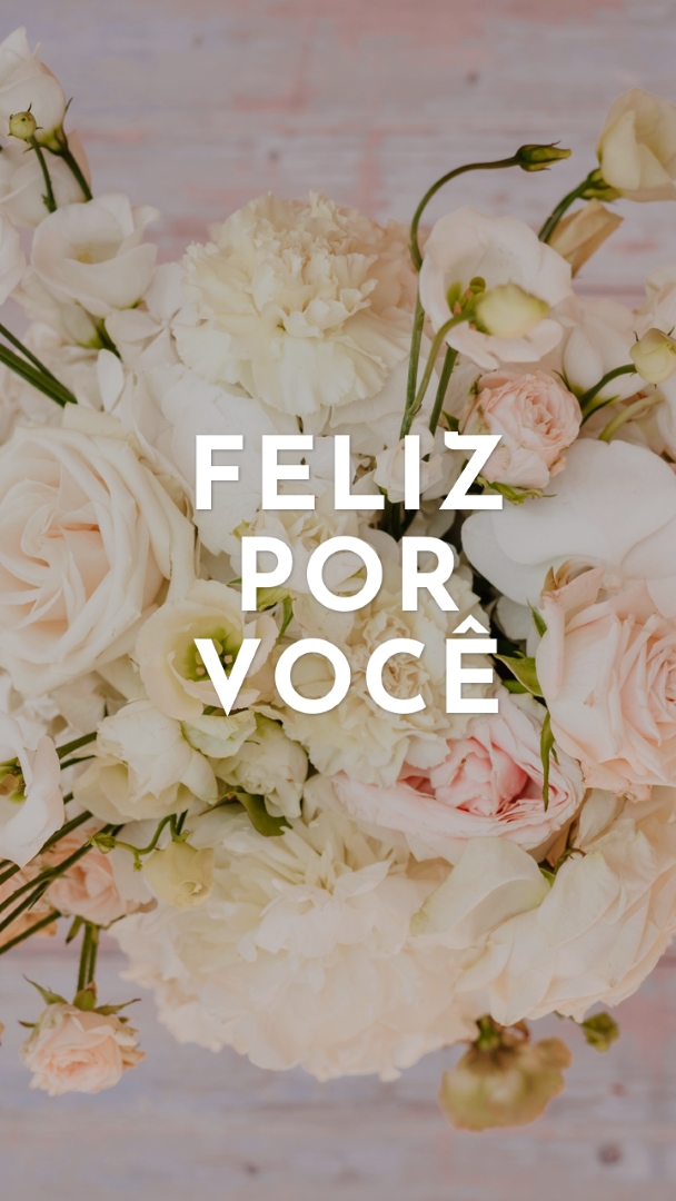 Buquê feliz purple modern-simple
