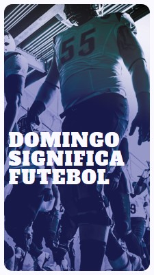 Domingo significa futebol purple modern-bold