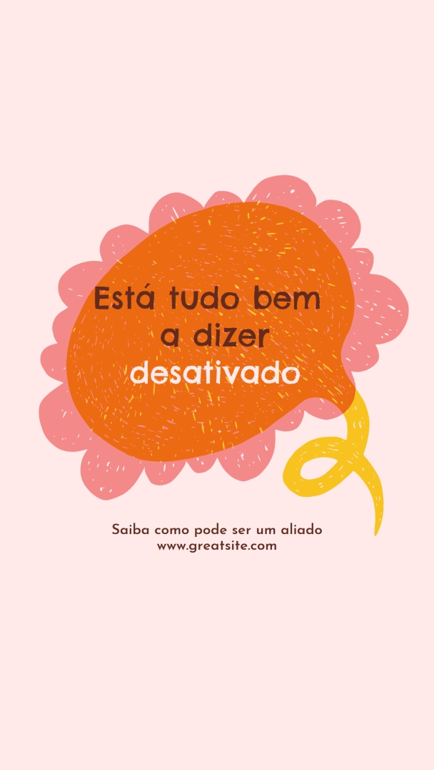 Como ser um aliado orange whimsical-color-block