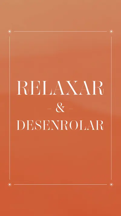 Relaxar e relaxar orange modern,elegant,texture,line,frame,