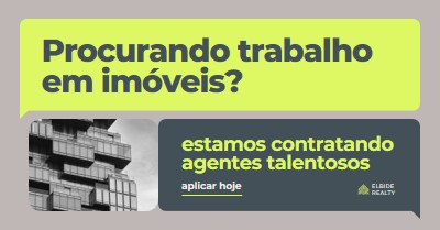 Oferta de trabalho – estamos contratando green modern,minimal,blocks,dark,neutral,simple