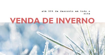 Manhã de inverno white modern-simple