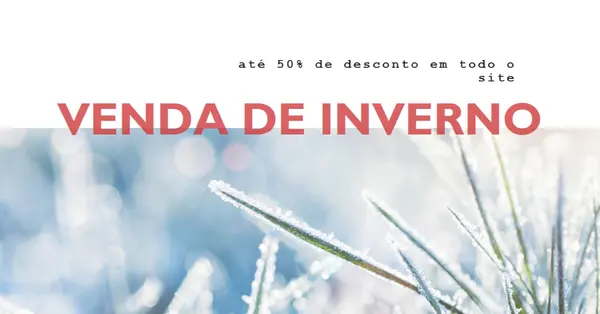 Manhã de inverno white modern-simple