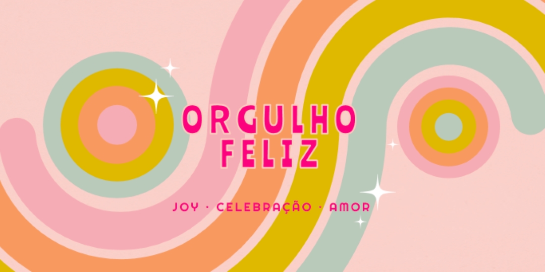 Alegria, celebração, amor pink vintage-retro