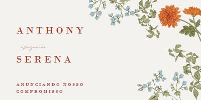 O amor floresce white vintage-botanical