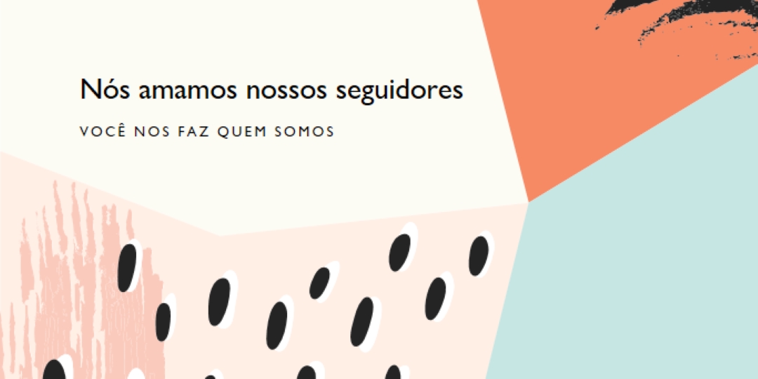 Sinta o amor white modern-bold