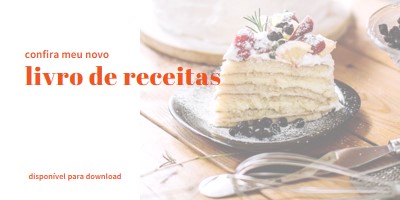 Confira meu livro de receitas white modern-simple