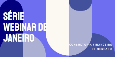 Série webinar de janeiro blue modern-bold