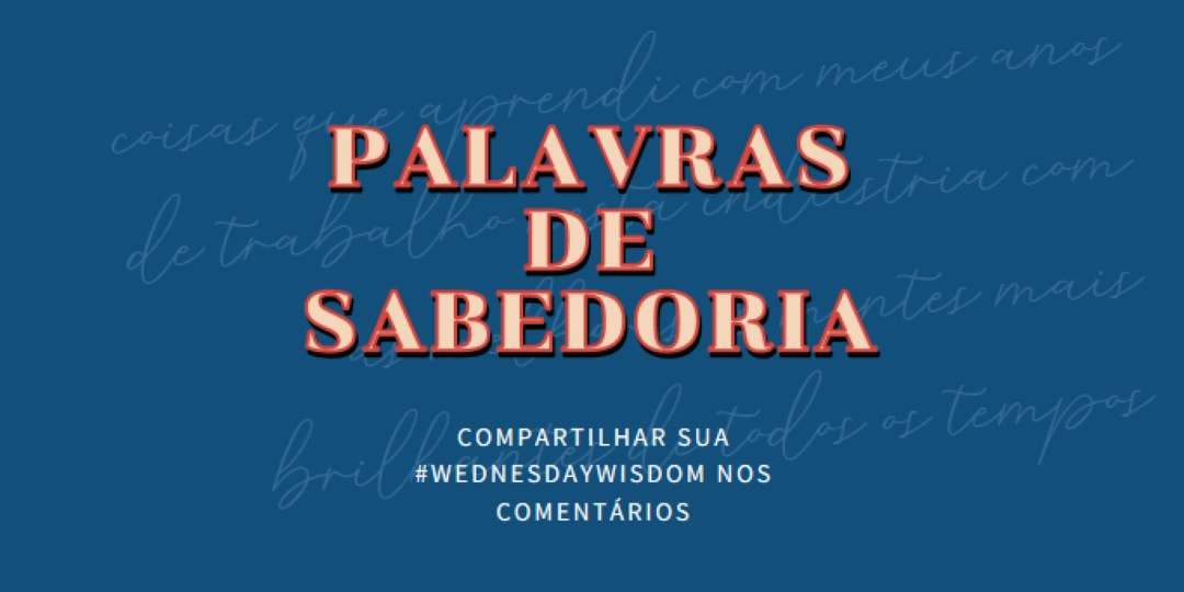 Word ao sábio blue modern-simple