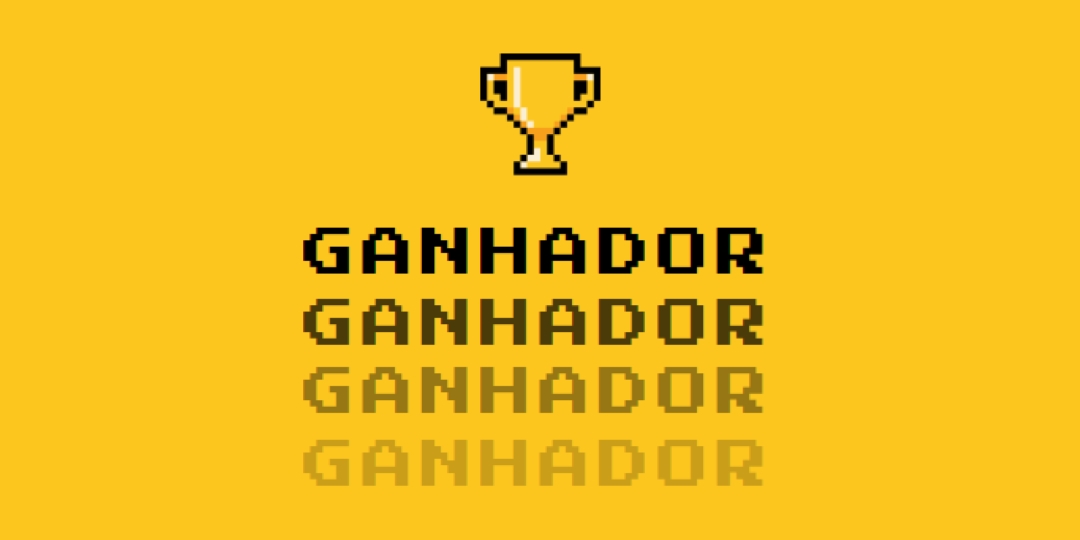 Vida de troféu yellow vintage-retro