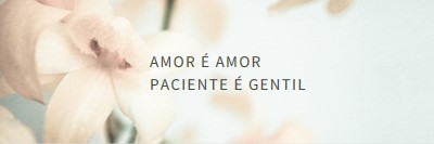 Nota de amor white modern-simple