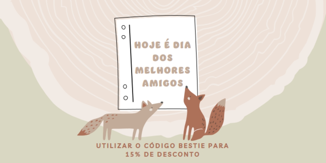 Um amigo, de facto brown whimsical-color-block