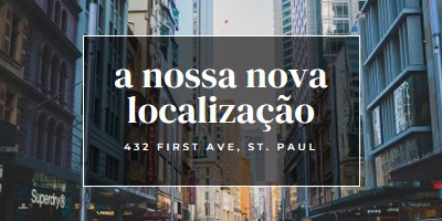 Localização da localização gray modern-simple