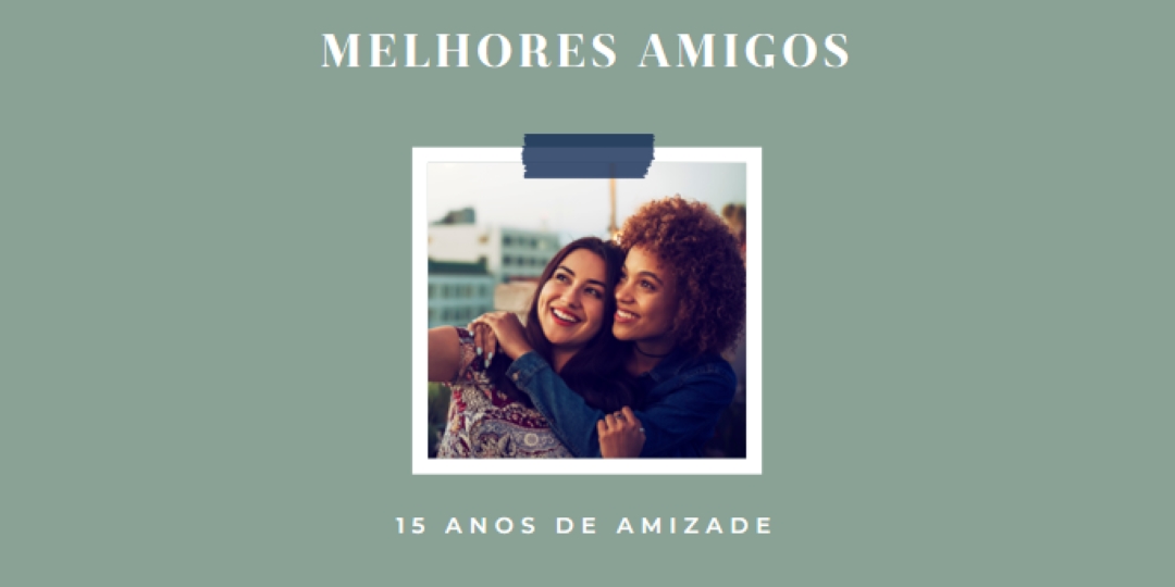 Amigos de fato green modern-simple