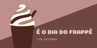 Comemorar com um gole brown modern-color-block