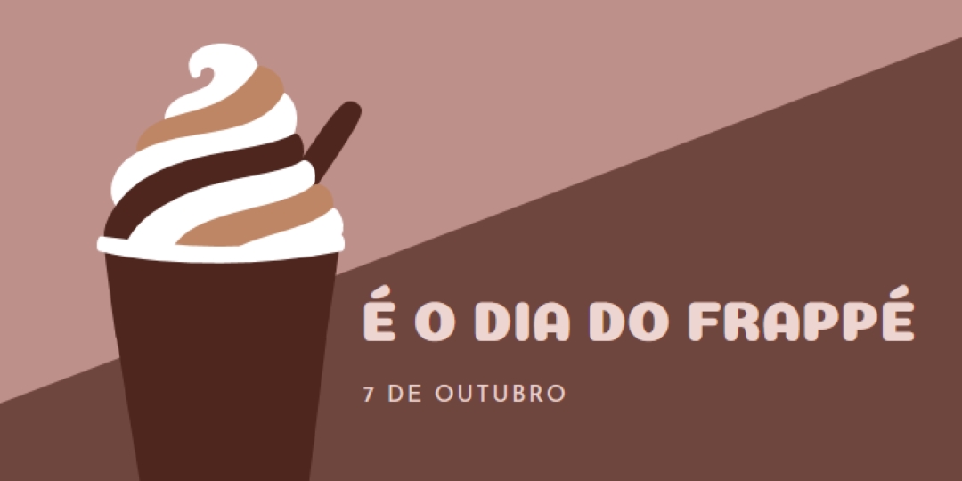 Comemorar com um gole brown modern-color-block