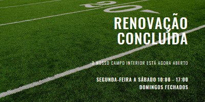 Conclusão da renovação green modern-simple