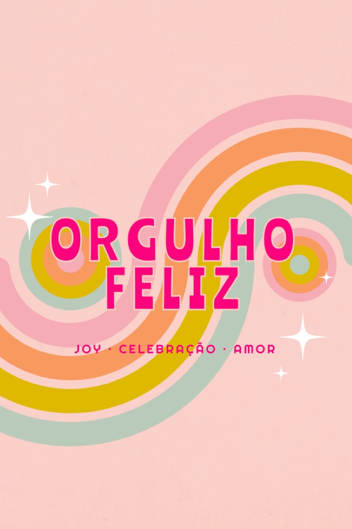 Alegria, celebração, amor pink vintage-retro
