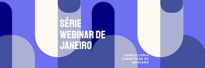 Série webinar de janeiro blue modern-bold