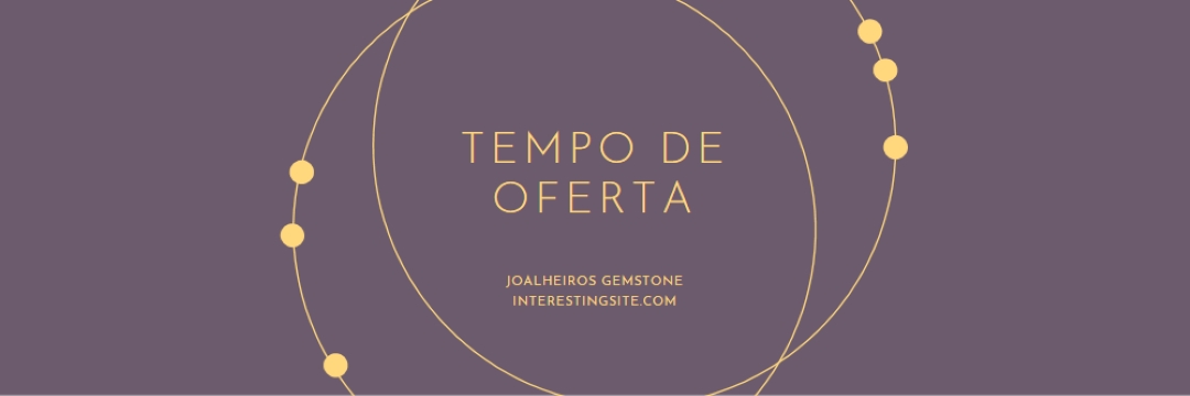É tempo de oferta purple modern-simple