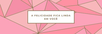 Retornos felizes pink modern-simple