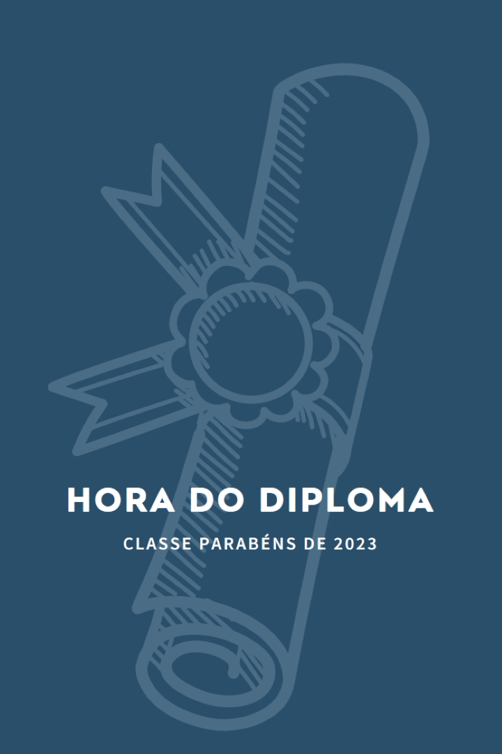 Seu diploma blue modern-simple
