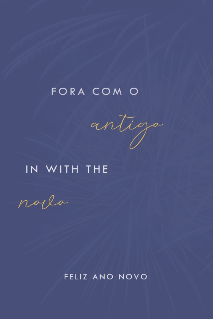 Acender a noite blue modern-simple