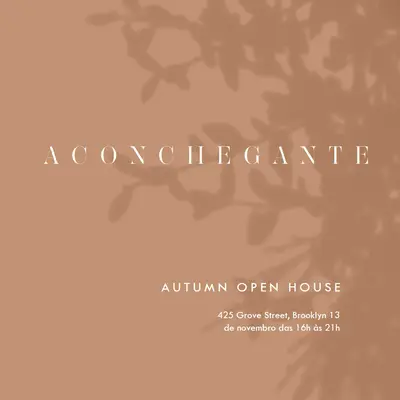 Aconchegante brown modern-simple