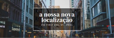 Localização da localização gray modern-simple