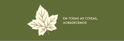 Atitude de gratidão green modern-simple