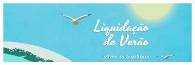 Anúncio de venda de verão blue vintage-retro