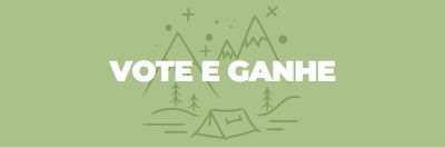 Votar e vencer green whimsical-line