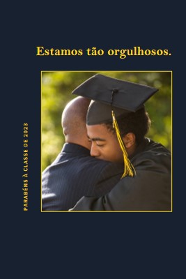 Estamos tão orgulhosos black modern-simple