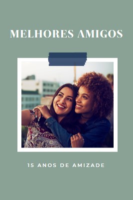 Amigos de fato green modern-simple