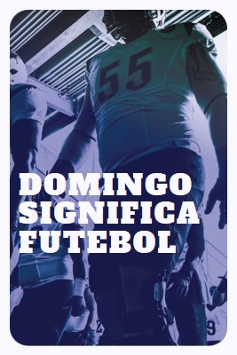 Domingo significa futebol purple modern-bold