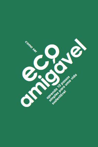 Conselhos ecológicos green modern-bold