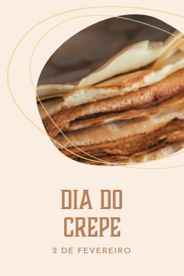 É um dia de crepe brown organic-simple