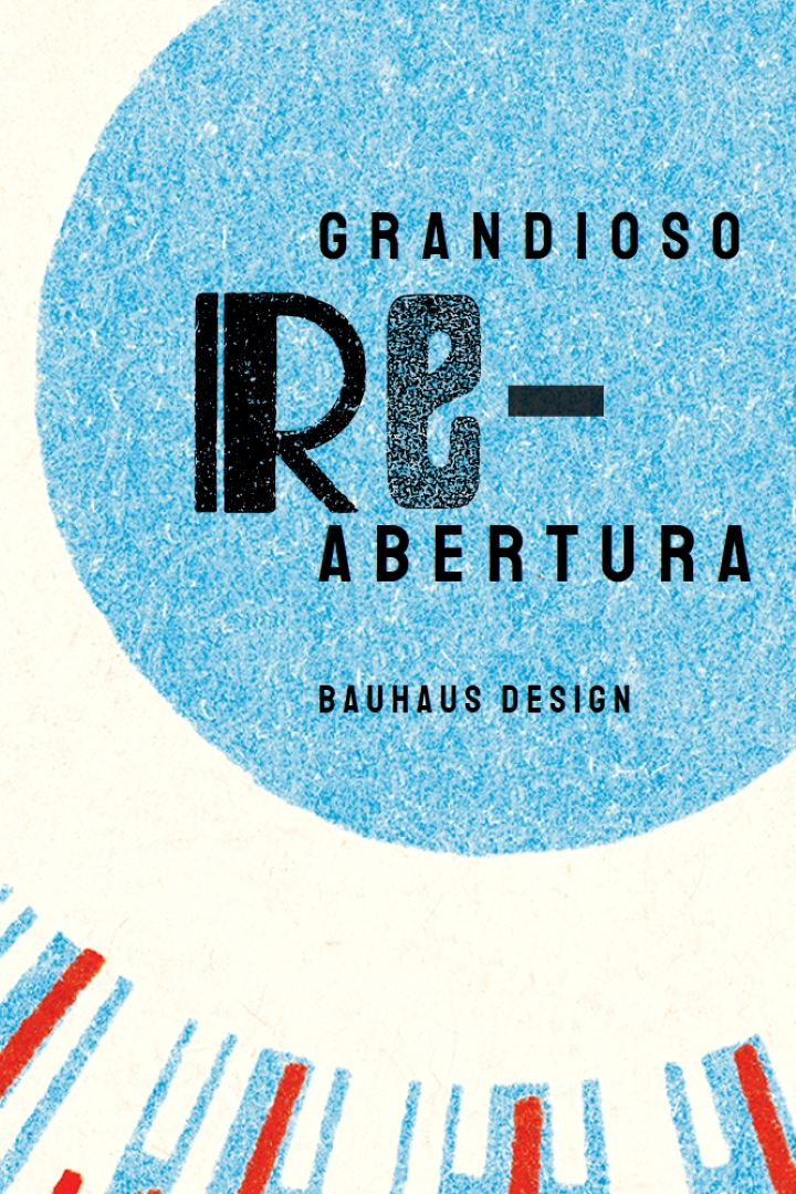 Reabrir largo blue modern-bold