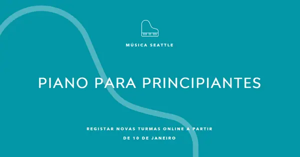 Aulas de piano blue modern-simple
